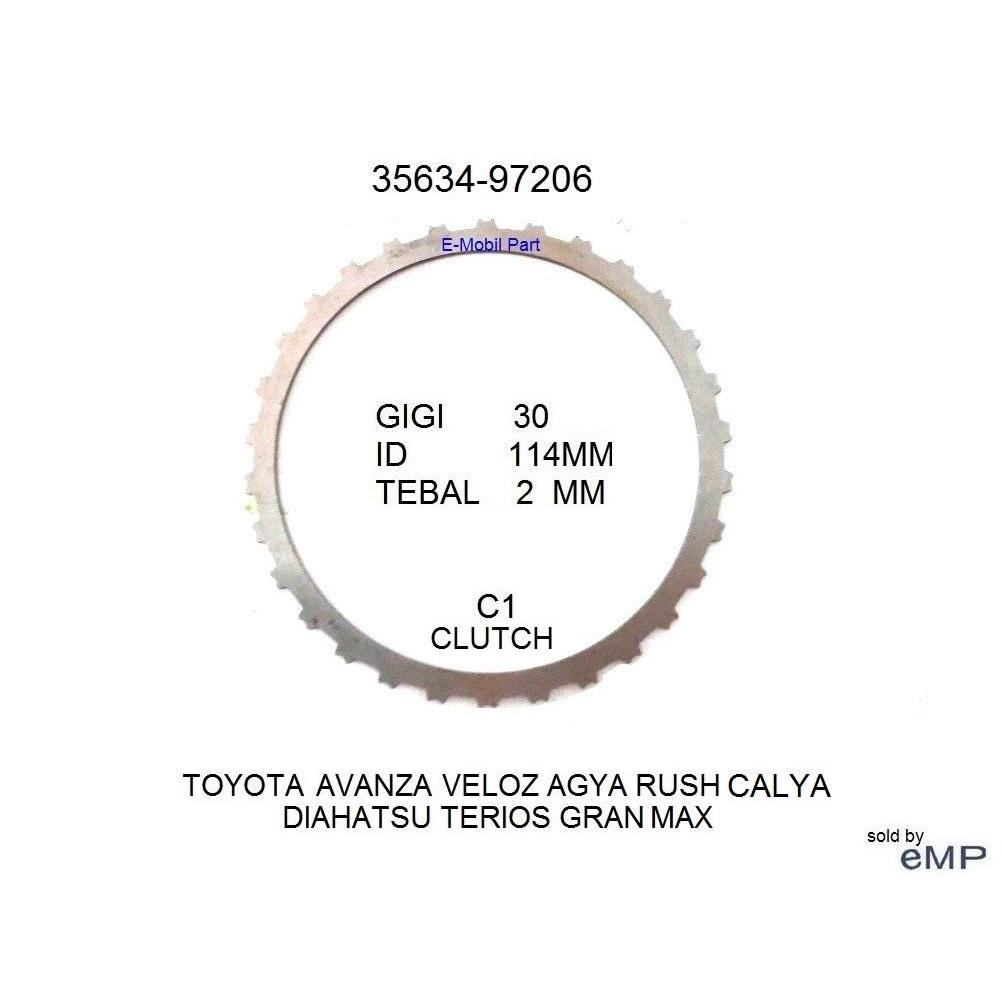 AVANZA VELOZ CALYA MATIC TRANSMISI PLAT BESI CLUTCH C1 35634-97206
