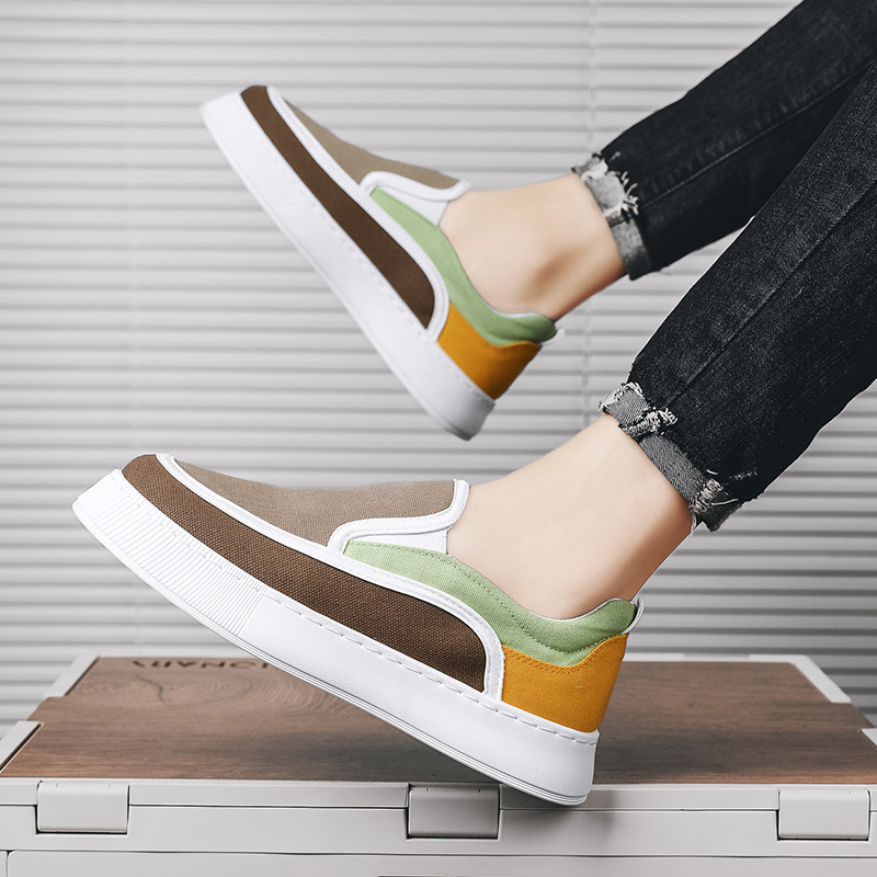 Mens casual Resistatnt Sneakers Casual Loafers Air Mesh Slip-on Walking Shoes Mens Casual Shoes