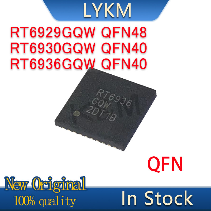 2-5/PCS New Original RT6929GQW RT6929 RT6930GQW RT6930 RT6936GQW RT6936 QFN LCD chip In Stock