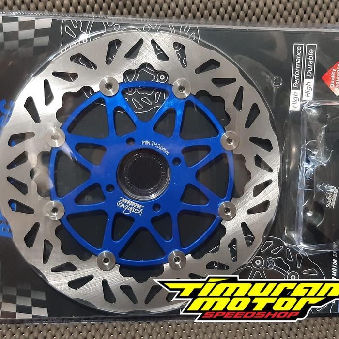 Piringan Cakram Moto 1 300 Mm Yamaha Fizr - Jupiter Z Biru