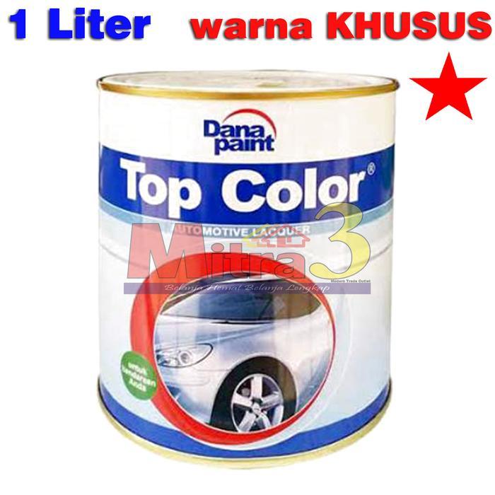 @=@=@=@=] TOP COLOR Cat Duco Warna KHUSUS Merah 1 KG Danapaint / Cat NC Dico Mobil Otomotif 1KG 1L