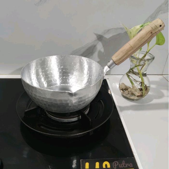 Panci Mie Susu Alumunium Tempa Tebal Anti Karat Alat Dapur Kitchenware