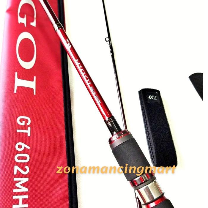 Joran DAIWA HIGOI GT 602MS / 602MHS Galatama Fuji Alconite Garansi Resmi Daiwa Ujung Daiwa Higoi GT