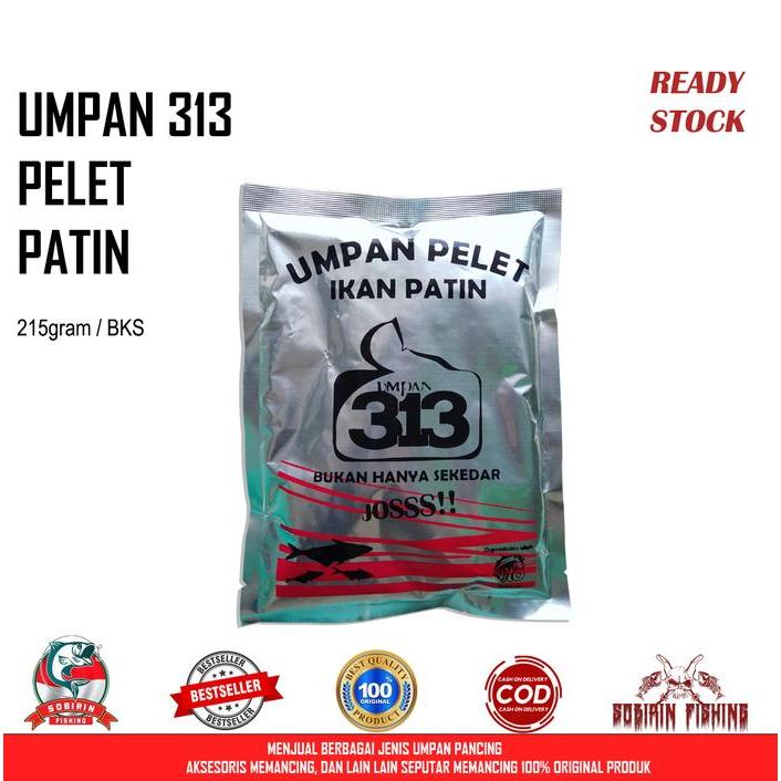 Pelet Amis - Pelet Patin 313 - Umpan Pelet Ikan Patin - Pelet Ikan Mas #Gratisongkir