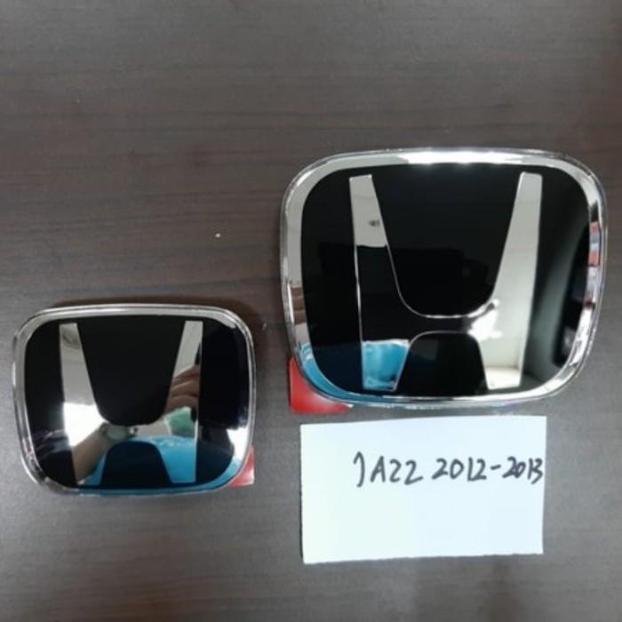 Emblem Set Logo Honda Jazz 2012-2013 Hitam