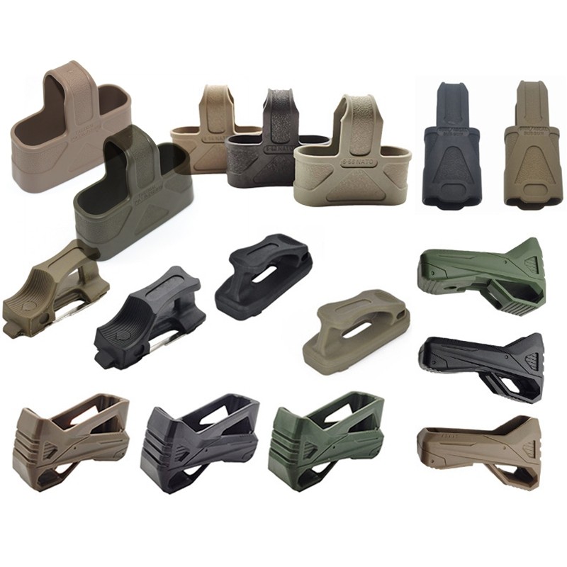 Tactical M4/M16 PMAG Fast Magazine Holster Rubber 5.56 7.62Mag Bag Pouch Rifle Magazine Sleeve Cover