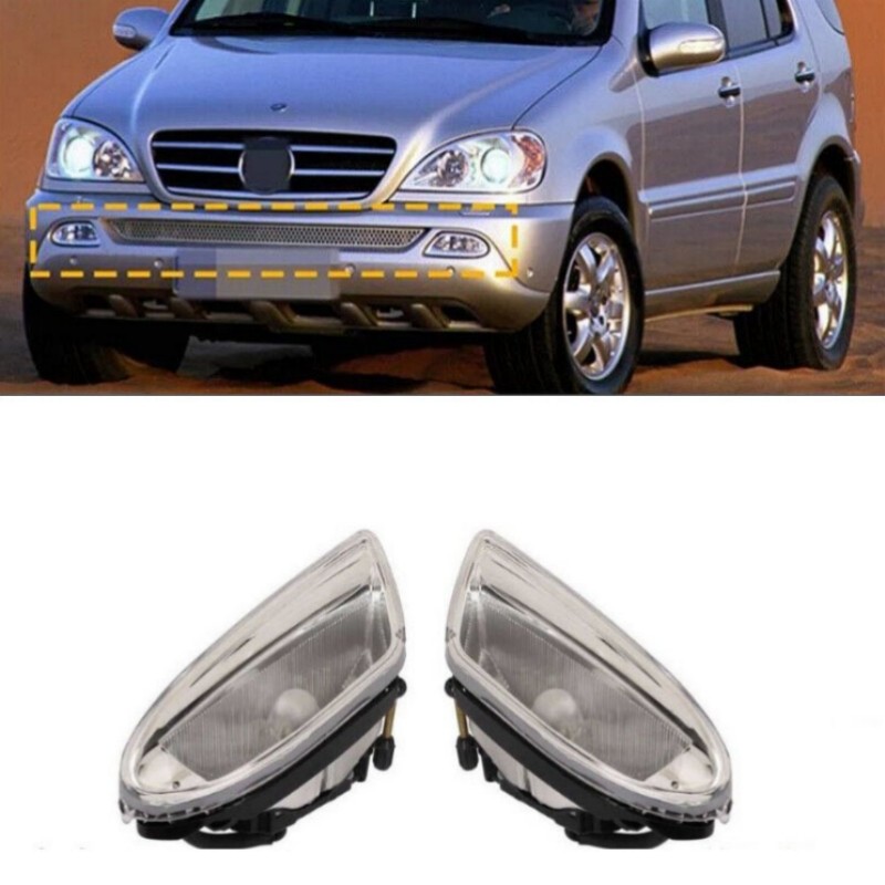 OEM 1638200328 1638200428 CAR FRONT BUMPER FOG LIGHT FOR MERCEDES BENZ W163 ML163 ML300 ML350 ML400