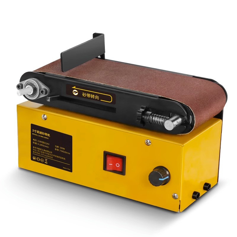 PROMO HARI INI  Belt Disc Sander Disc Bench Sanding Adjustable table Variable Speed Belt Sander mach