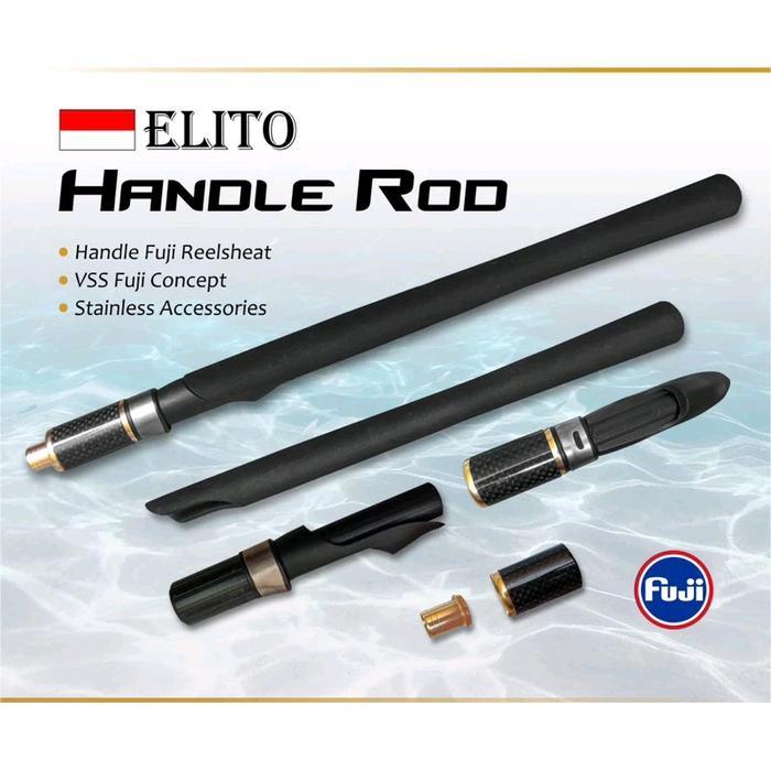 Gagang Joran Pancing Fuji Elito / Handle Rod / Busa Eva Set