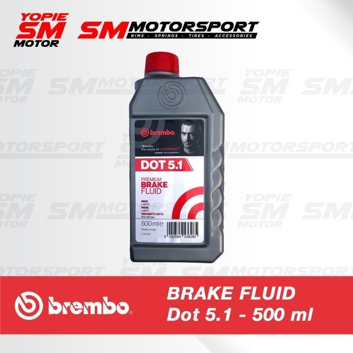 Brembo Brake Fluid Minyak Rem Mobil Dot 5.1 Dot 5 500 Ml Original