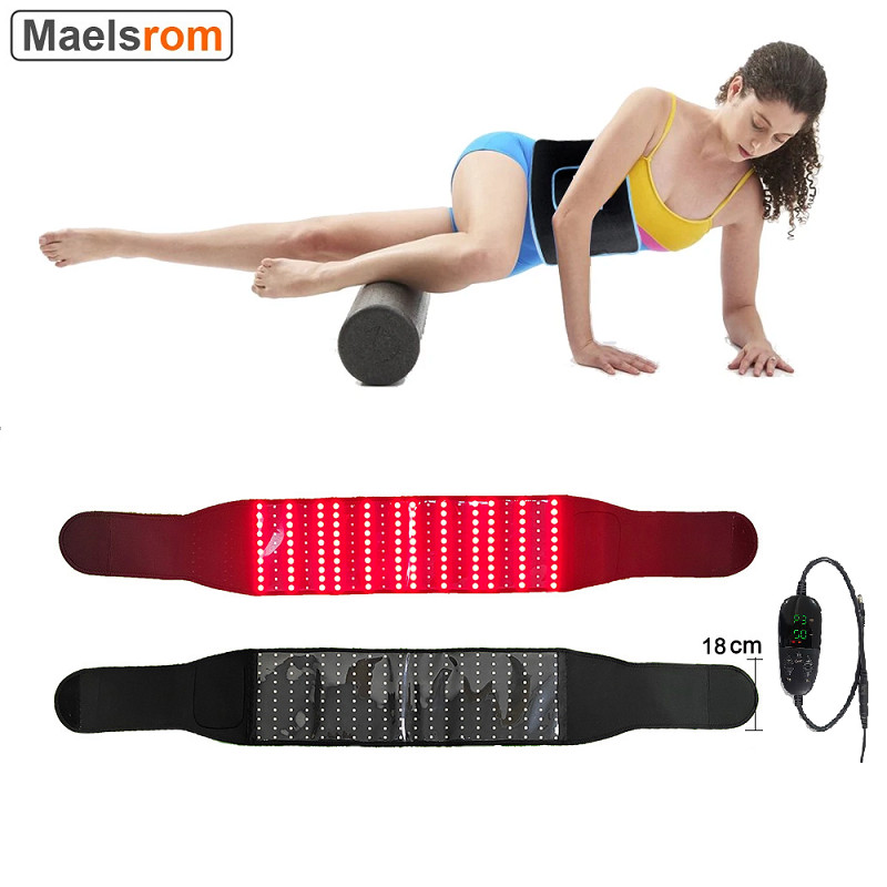 Near Infrared LED Red Light Therapy Belt 660nm&850nm Pad For