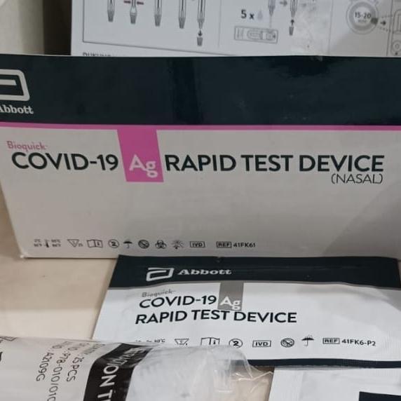 abbot antigen nasal bioquick ecer 1 set (pcs)