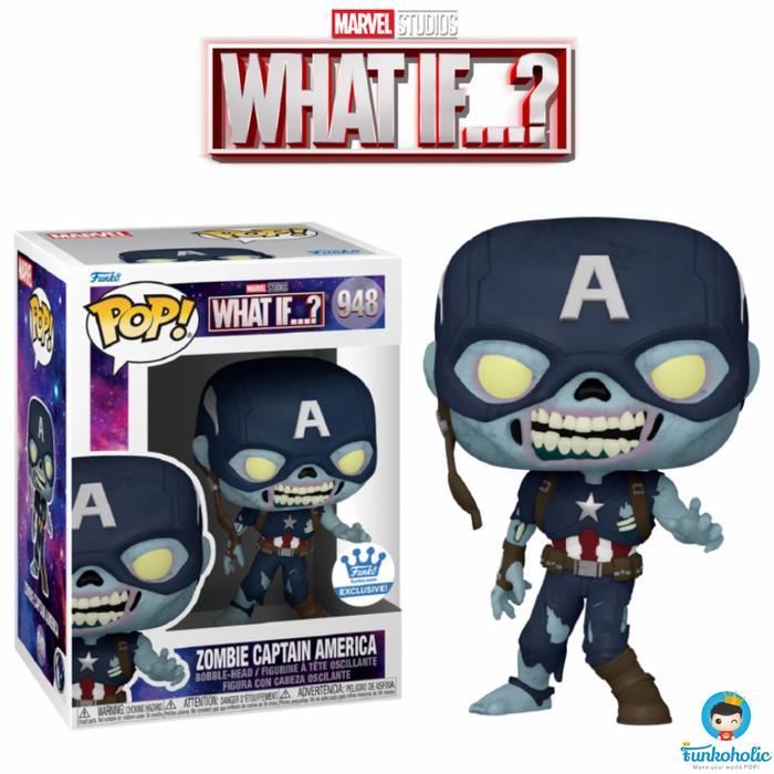 Funko Pop Marvel What If...? Zombie Captain America [Funko-Shop] #948