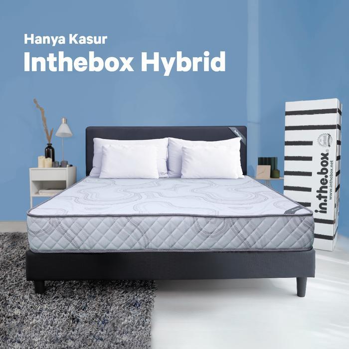 pvwo- Kasur Busa In The Box Hybrid Ukuran 120X200 (Full) Free Bantal