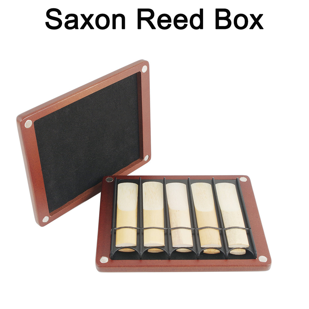 Saxophone reed box, clarinet and clarinet reed storage box, waterproof, shockproof and