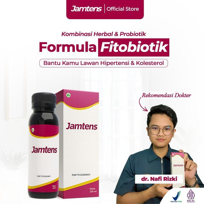 Jamtens Fitobiotik - Minuman Kombinasi Herbal Sirih Merah & Seledri - Membantu Turunkan Kolesterol