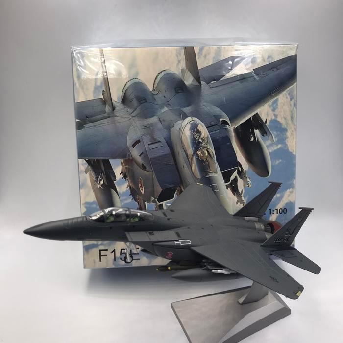 Diecast Pesawat Tempur F15E skala 1:100