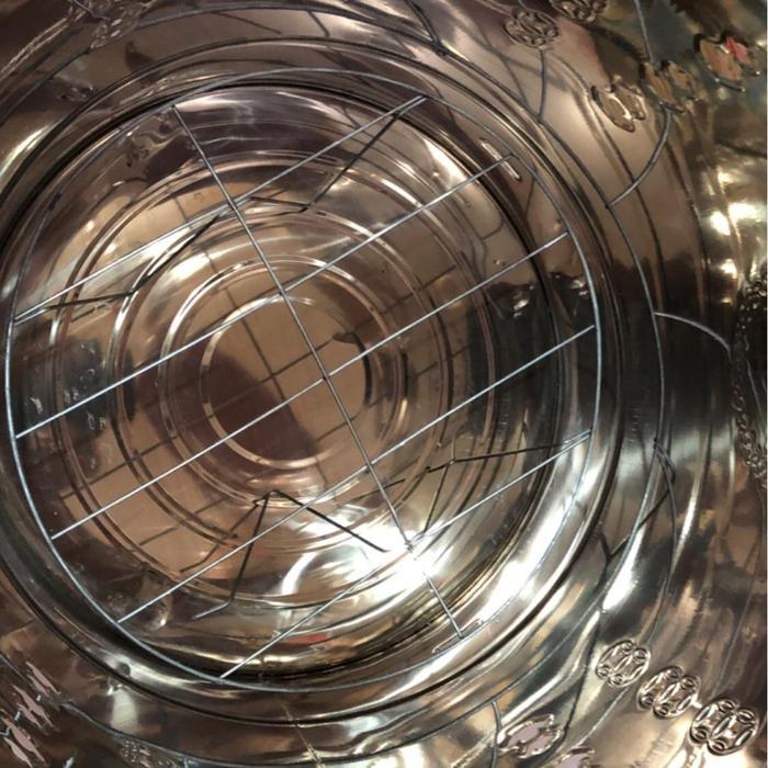 Tong Bakar Untuk Sembahyang Tebal Stainless Steel Jumbo Super Besar