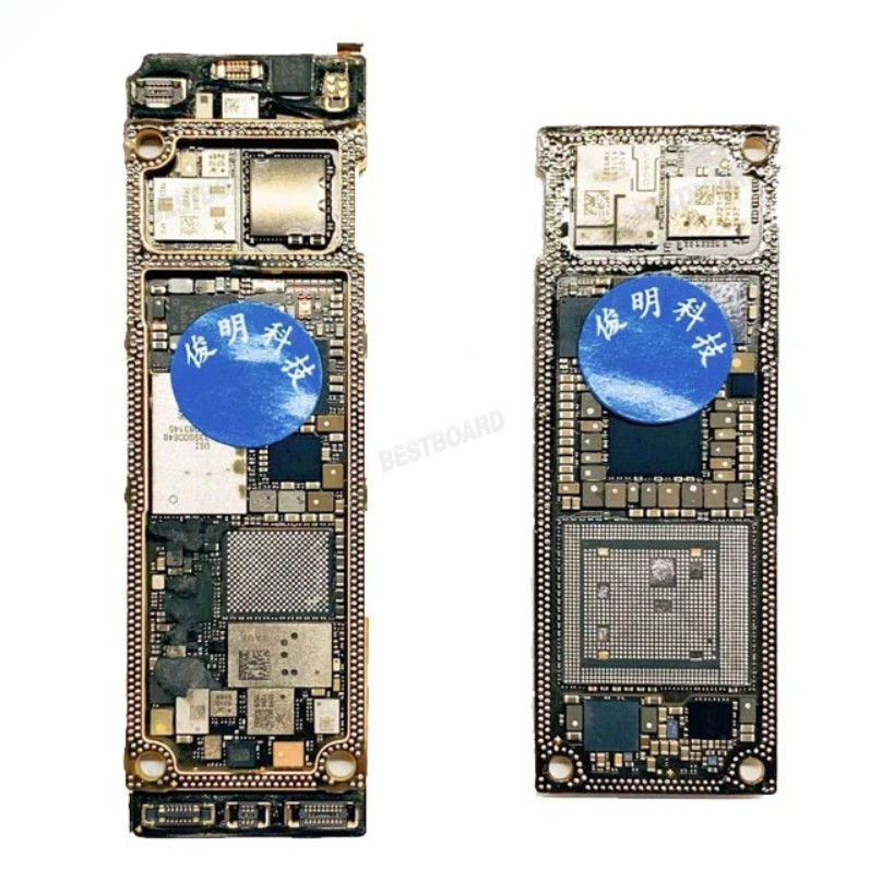 CNC CUT Motherboard for IPhone X Logic Board Polishing CPU AP RF Board IPhone 11 11PRO MAX XR CPU