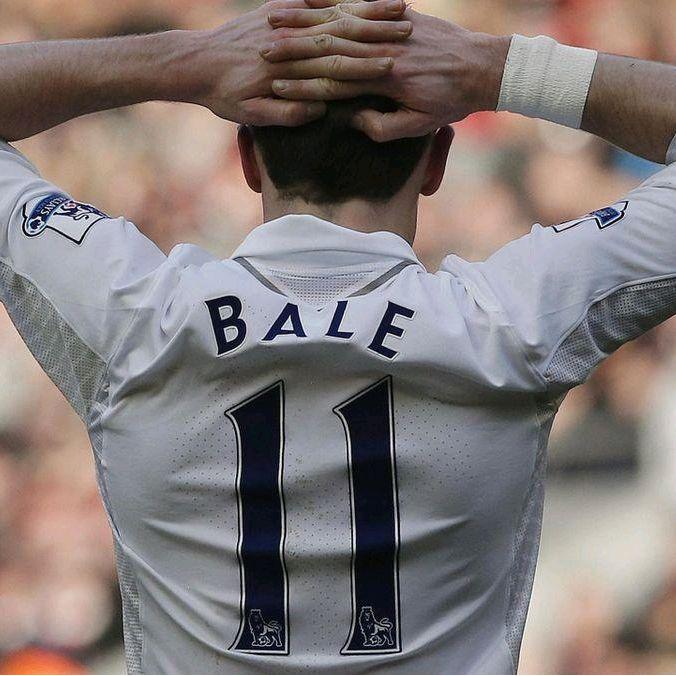 Bisa Gosend [ Nameset ] Bale 11 Tottenham Home 2007 / 2013
