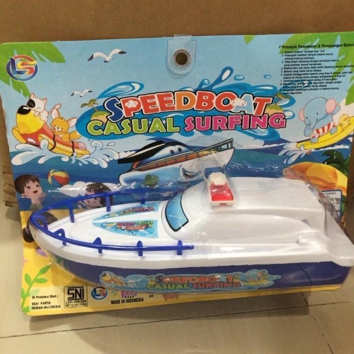 Ada Stok Mainan Kapal Speedboat High Speed remot