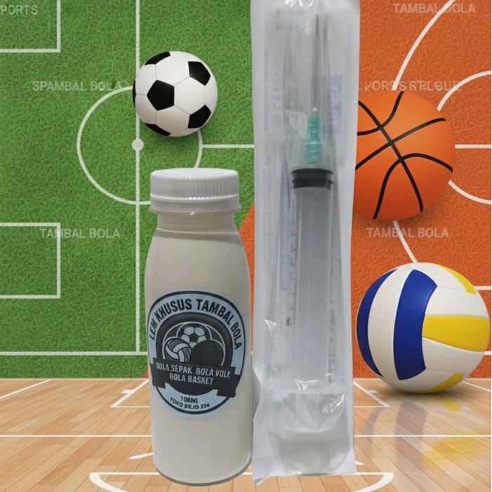 LEM KHUSUS TAMBAL BOLA / BOLA SEPAK BOLA VOLY BOLA BASKET 100ML
