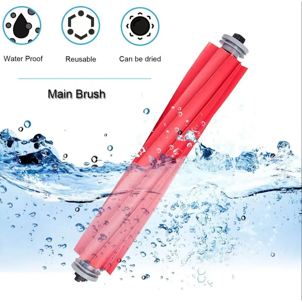 Main Brush Replacement Roborock Q Revo/Q Revo MaxV/Q Revo S/Q Revo ProRobot Vacuum Cleaner Roller