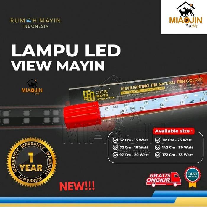 BERKUALITAS Lampu LED Mayin view PLUS 92 CM Aquarium