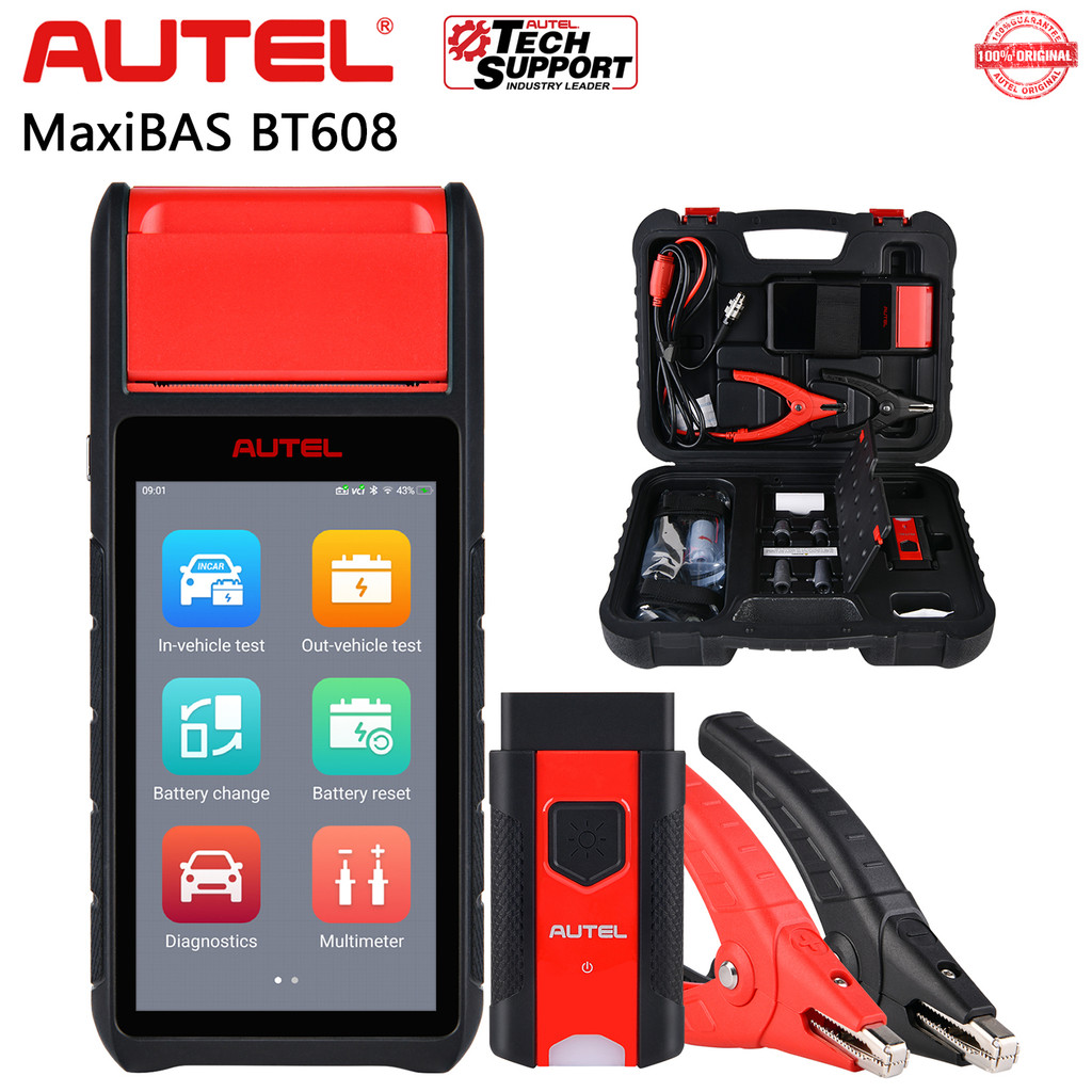 Autel MaxiBAS BT608E Electrical System Battery Health Analyzer All