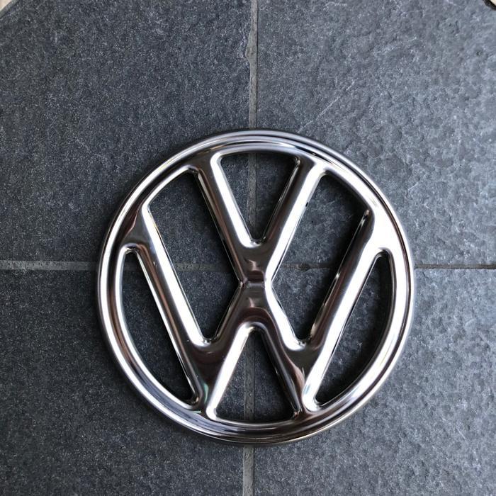 logo vw. emblem vw depan kombi 74 stainless steel