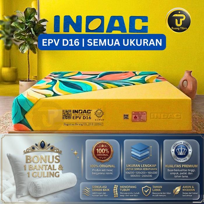 New Kasur Busa Inoac Epv Density 16 Original Garansi 10 Tahun Furniture Asli - Bantal Guling