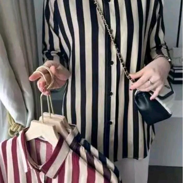 Atasan salur JUMBO ld 125 Katun Motif