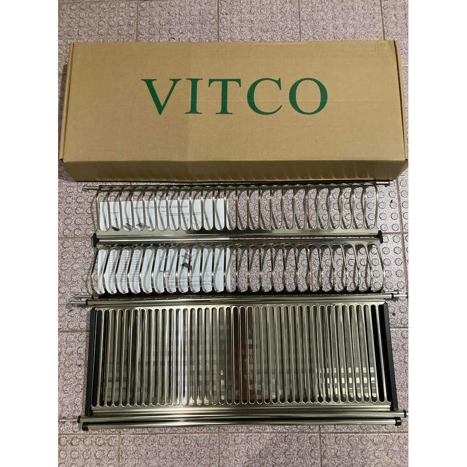 Rak Piring Gantung Stainless 70Cm / Rak Piringkitchen Set / Lemari Dap