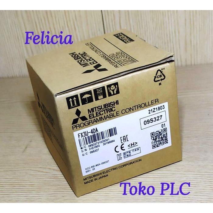 BEST SELLER PLC MITSUBISHI FX3U 4DA FX3U-4DA MITSUBISHI FX3 SERIES PLC
