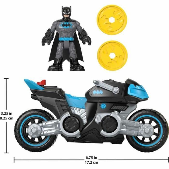 Imaet DC Super Friends Bat-Tech Batcycle