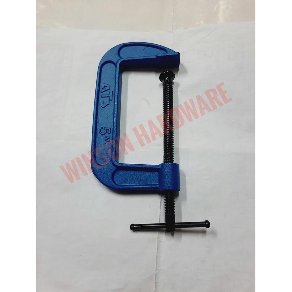 TF802 Klem C 5" ATS - Clamp C Penjepit Catok 5 inch 125mm BIG SALE