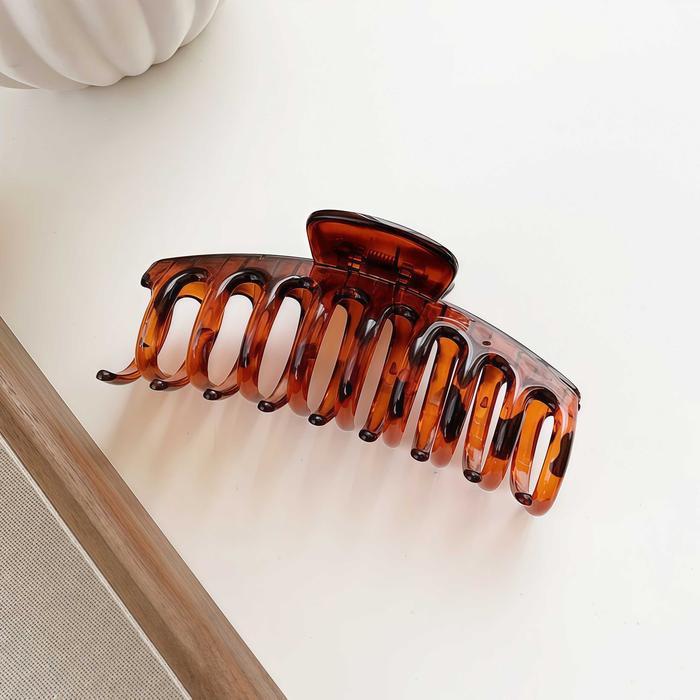 Jedai Rambut Jumbo Cakar 10 CM Premium Model Gerigi Model Zig-Zag Jepit Rambut Korea Ukuran Besar