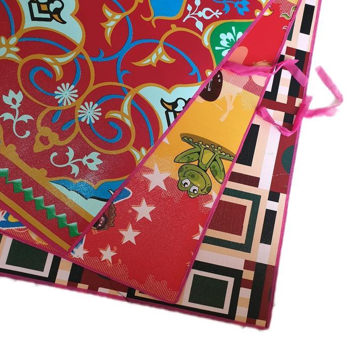 Karpet Spon Laminating / Tikar Spon / Karpet Spon Motif / Tikar Gambar Satu sisi piknik