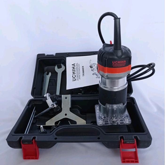 N3W mesin trimmer uchiha U450 6mm profil kayu router wood trimmer uchiha U450