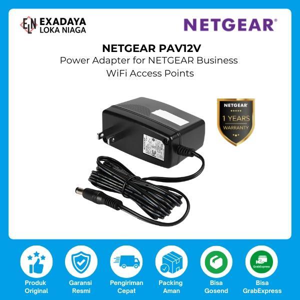 TERBARU NETGEAR PAV12V , Power Adapter for NETGEAR Business WiFi Access Points