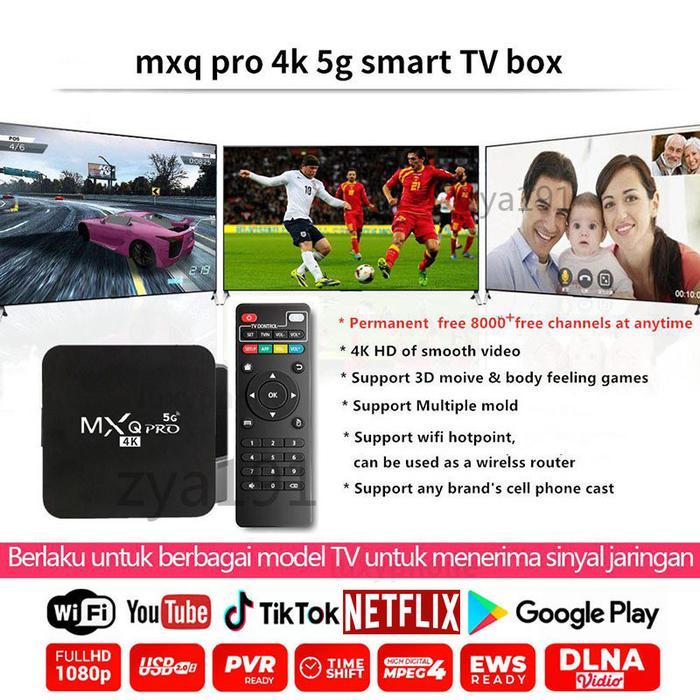 Terbaru Stb Android Tv 16G+256G Android Tv Box Stb Android 11 Smart Tv Box Android 4K Full Root