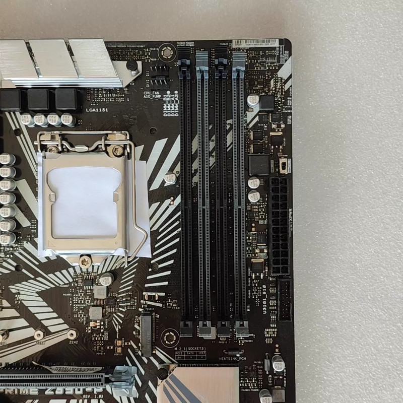 used PRIME Z390-P Motherboard LGA1151 Intel Z390 DDR4 Dual M.2 HDMI With I/O Shield for ASUS