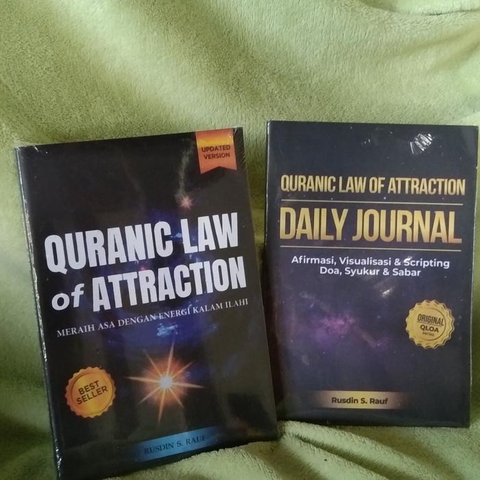 Mays... Paket 2 Buku Quranic Law Of Attraction & Daily Journal Psychology