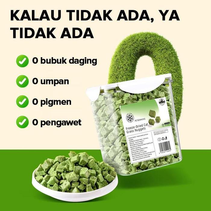 Butir Rumput Kucing/Stik Rumput Kucing - Snack Rumput Kucing - Cat Grass Premium Grass Wheatgrass