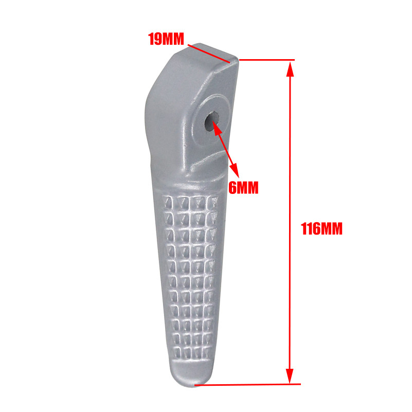 Front Rear Footrests Foot Pegs For Honda CB400 CB 400 SF Vtec CB250 HORNET 250 CBR 600 F CB600F