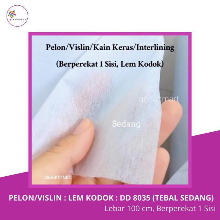 Vislin/Pelon KODOK : DD 8035, TEBAL SEDANG, Lebar 100 Cm