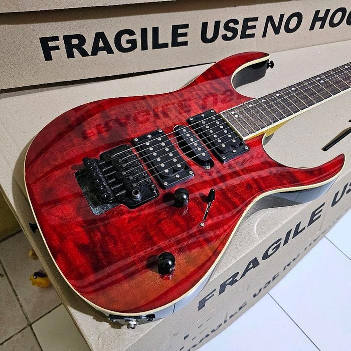 Gitar ibanez premium custom PU GNB korea new