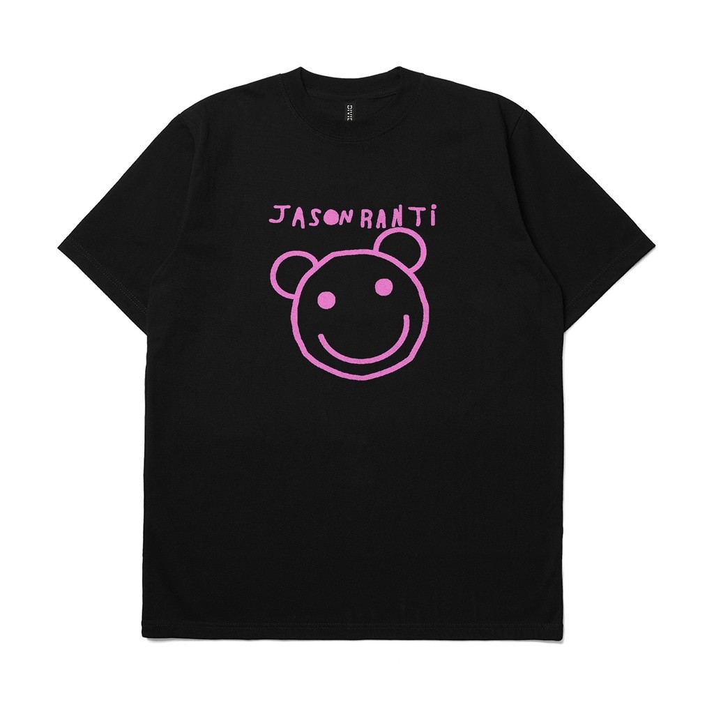 Kaos Band Jason Ranti Variasi Pink Logo