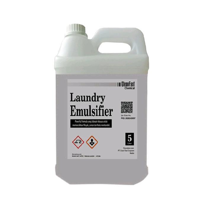 READY CleanFast Laundry Emulsifier 20 Lt - Pembersih Lemak dan Minyak Nonionik untuk Pakaian Putih