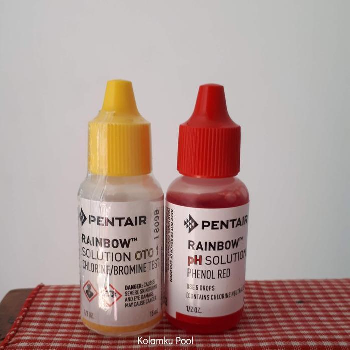 Oto + Phenol Red (1 Pasang) / Refill Test Kit
